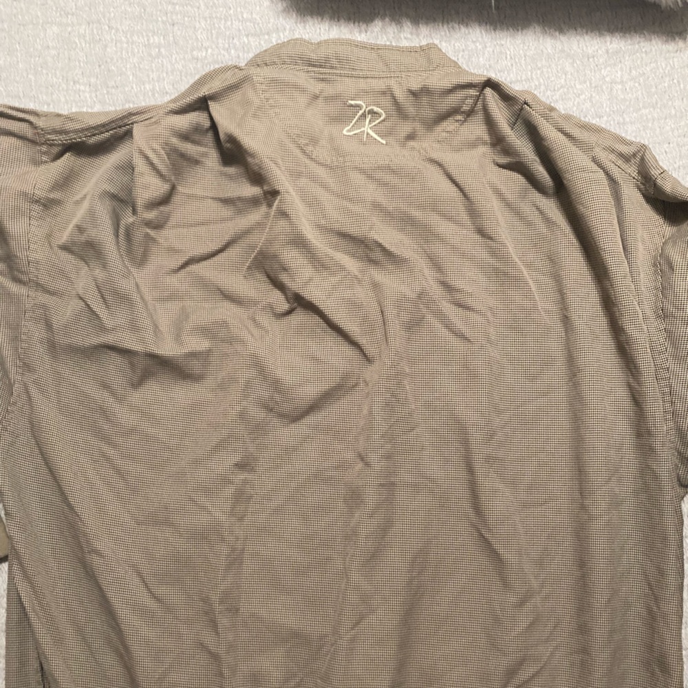 Zero Restriction Golf Outerwear, quarter zip jacket. Mens L - Picture 5 of 5